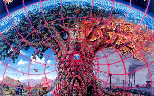 Beschreibung: eltenbaum Alex Grey