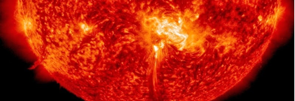 Beschreibung: lamarada solar clase M4.0, 24 de Octubre 2014